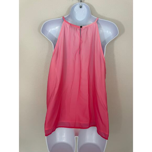 1.STATE Pink Tart Smocked Halter Top NWT Size Large - Picture 4 of 4